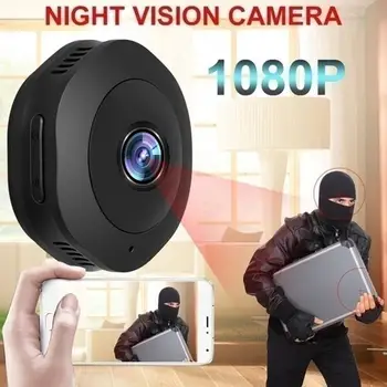 1080P Mini DV Kamera Namų Apsaugos Kamera, HD Naktinis Matymas, Judesio Aptikimas Veiksmų Kamera Judesio Jutiklis vaizdo Kamera