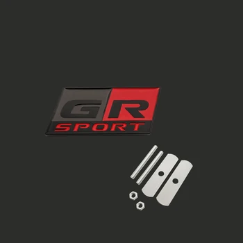 NAUJŲ Automobilių Stiliaus 3D Lenktynių Plėtros GR Sporto Lipdukas Emblema Decal 