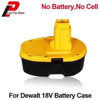 Elektrinis Gręžtuvas Baterija Plastikinis korpusas (Be elementų) Pakeisti už Dewalt 18V DC9096 DE9096 DE9098 DE9503 DW9095 DW9096 DW9098