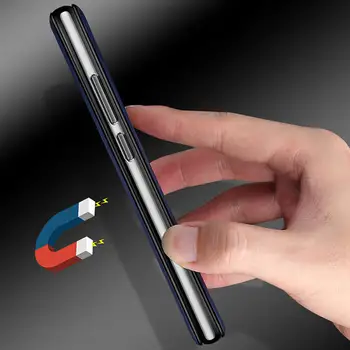 360 Magnetinio Apversti Telefoną Atveju Xiaomi Mi Poco M3 X3 NFC 10T Pro 10 Lemputė T10 Lite Minkštas Galinį Dangtelį Xiomi Pocom3 Pocox3 Šarvai