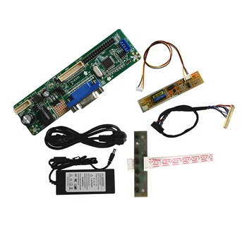 Nemokamas Pristatymas V. M70A VGA LVDS Konverteris LCD Valdiklio plokštės Rinkinys 15.6 colių LTN156AT01 1366X768 CCFL Vaizdo Skydelis
