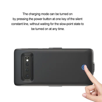 7000mah Baterija, Įkroviklis Atveju, Samsung Galaxy S10 S10e baterija atveju 