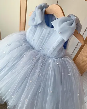 Karšto Kūdikiams suknelė kūdikių mergaitės krikštynų tortas suknelės šalies proga vaikai 1 metų gimtadienio suknelė fotosesiją