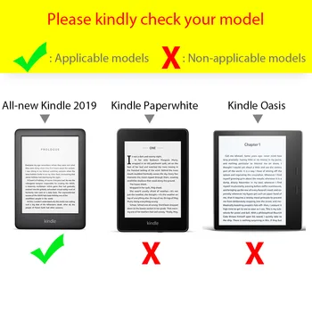 PU Odos Smart atveju naujas Amazon Kindle 