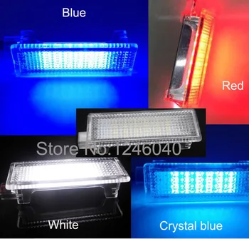 2VNT LED Mandagumo Duris šviesos pasveikinimo šviesa lempos kojoms šviesos, Mini Cooper, R50, R52, R53 r55 toksiškas gyvūnijai R56 R57 R60 4Colors