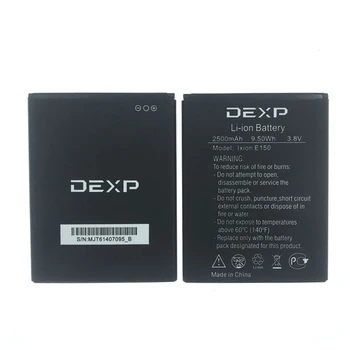 Originalus 2500mAh Bateriją DEXP Ixion E150 Siela mobiliųjų Telefonų Aukštos Kokybės Baterija Su Sekimo Numerį