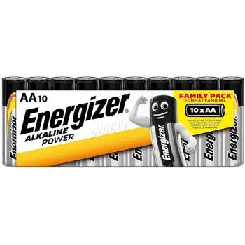 Energizer - Nustatyti, pilas de alcalinas AA (LR6) Paketas de 10 unidades