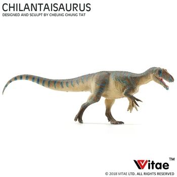 2018 Vitae Juros Periodo Dinozaurų Gyvūnų Modelio Chilantaisaurus Tashuikouensis Ankylosaurus 1:35 Būdinga Kinija