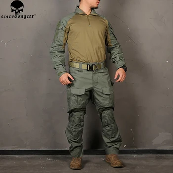 EMERSONGEAR G3 Naujų Kovos su Kelnes Medžioklės Karinės Armijos Kelnės Taktinis Kovoti Kelnės su antkeliais emerson EM9351