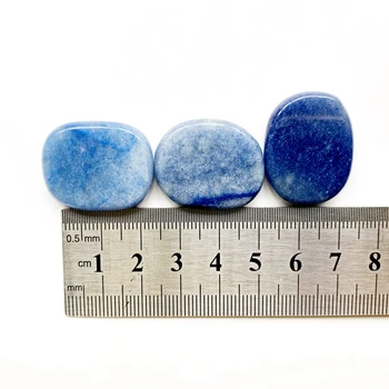 Mėlyna Aventurine Akmens Gydymo Dvasinio Crystal Palm Akmenų Rinkinys Palmstone Namo Kambaryje Biuro Stalo Dekoras