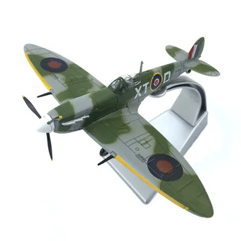 1:72 Lėktuvo Modelis Spitfire Antrojo Pasaulinio Karo Simuliacija, Metalo ir Plastiko Naikintuvas Žaislai