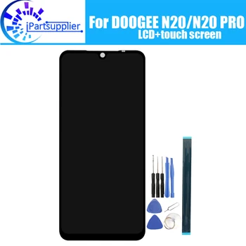 DOOGEE N20 LCD Ekranas+Touch Ekranas skaitmeninis keitiklis Asamblėjos Originalus Naujas LCD+Touch skaitmeninis keitiklis skirtas DOOGEE N20 PRO