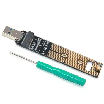 ALLOYSEED M. 2 NVME į USB 3.1 Adapter PCI-E, USB 3.0 Kietojo Disko Vidaus Konverteris Kortelę M. 2 NVMe M Klavišą SSD Diską