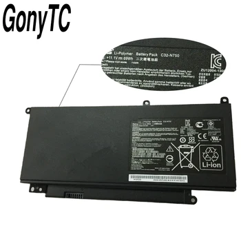 GONYTC C32-N750 6260mAh 69W Originali originalus laptopo baterijos C32-N750 už Asus N750 N750JV N750J n750jk