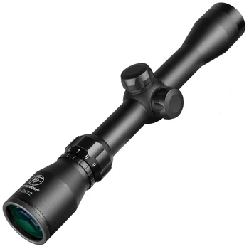 3-9X32 Riflescope Medžioklės Kryžiaus Reguliuojamas Lauko Tinklelis Akyse Optika Snaiperis Elnias Taktinis Teleskopas