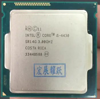 PC kompiuteris Intel Core i5-4430 i5 4430 Procesorius Quad-Core LGA1150 Desktop CPU veikia Desktop Procesorius