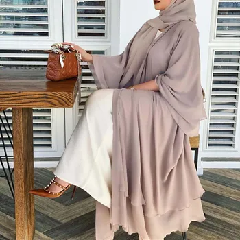 Vetement Femme Atidaryti Abaja Dubajus Turkija Abayas Moterų Musulmonų Mados Suknelė, Hijab arabų Maroko Kaftan Skraiste Musulman De Režimas