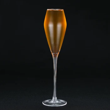 Nemokamas Pristatymas 4PCS 260ml Šampanas Fleita Taurės, Kokteilių Taurės Elegantiškas Sukurta Vertus, Prapūsti, Švino Nemokamai, Šampano Taures
