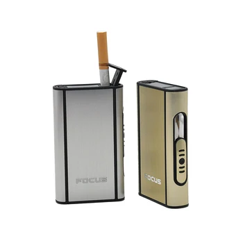 Dėmesio Nešiojamų Cigarečių Tabako Atveju, Metalo Dūmų Lauke Vandeniui Cigarečių Rūkymas Atlicināt Jar Saugojimo Tabako Turėtojas