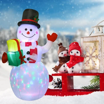 Šviesos Pripučiami Sniego, Kalėdų Atostogų Šalis Pasukti LED Oro Siurblys Ornamentu Buitinių Šalys Apdaila