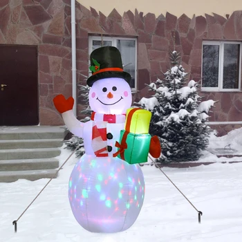 Šviesos Pripučiami Sniego, Kalėdų Atostogų Šalis Pasukti LED Oro Siurblys Ornamentu Buitinių Šalys Apdaila