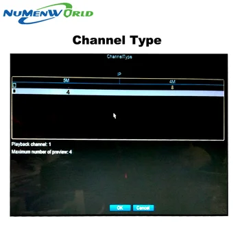 H. 265/H. 264 9CH 5MP VAIZDO NVR saugumo Tinklo Vaizdo įrašymo paramos ONVIF HDMI suderinamus Išmanųjį telefoną PC IP kamerų sistema