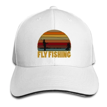 Flyfishing Žvejys Beisbolo kepuraitę Vyrų Rinktinėje spalvų Moterys Vasarą Snapback žvejybos Kepurės