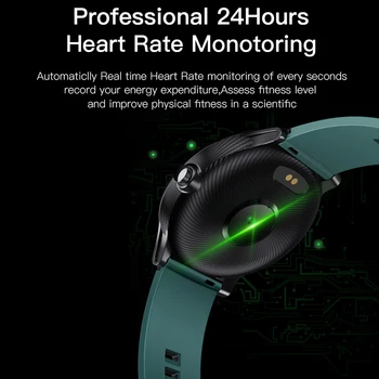 ESEED SN80 smart watch vyrų IP68 vandeniui ilgai veikiant budėjimo režimu, 1.3 colių full touch screen AllloyHeart norma smartwatch dropshipping