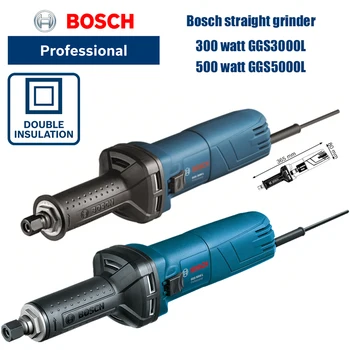 Bosch elektrinis šlifuoklis, šlifavimo mašina, GGS5000L elektrinis malūnėlis elektros malūnėlis tiesus šlifuoklis GGS3000L galios įrankis
