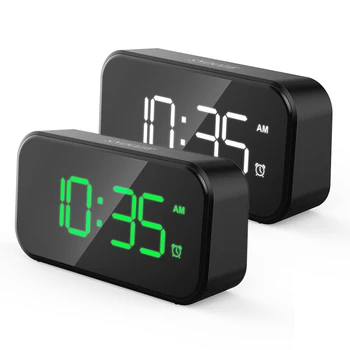 5-colių Karšto Pardavimo LED Skaitmeninis Laikrodis-Žadintuvas Apšvietimas Atidėti Išjungti Darbalaukio Elektroninių Bcaklight Stalo Laikrodžiai Stalinis Laikrodis