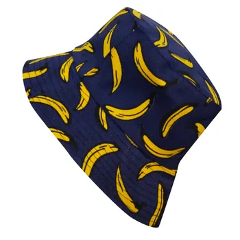 Jaycosin Skrybėlę Unisex Suaugusiųjų Dvipusis Dėvėti Bananų Žvejys Skrybėlę Nuo Saulės Lauke Bžūp Kibiro Kepurę Hip-Hop Sporto Kepurės Moterims
