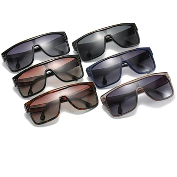 Negabaritinių pilotas Poliarizuoti akiniai nuo saulės moterims prabangos prekės Derliaus Didelis Atspalvių moterų akiniai 2020 vyriški akiniai nuo saulės UV400 Oculos