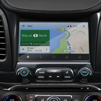 Automobilių Optikos prietaisų Skydelyje GPS Navigacijos Ekrano Stiklo Apsauginė Plėvelė Lipdukas, Skirtas Chevrolet Impala-presentControl LCD Ekranas
