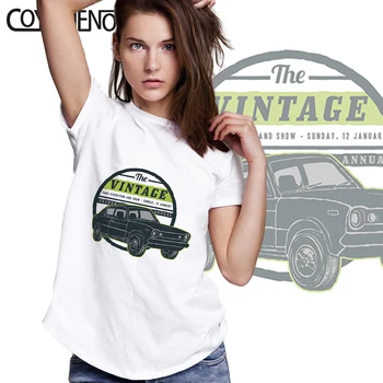 Prekės ženklo automobilių dizainas plakatas marškinėlius 2020 plius dydis 3XL modalinis moteris atsitiktinis spausdinti spausdinti plius dydžio marškinėlius homme COYICHENOL