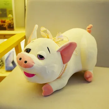 30 cm/50 cm didelėmis Akimis, Piggy Pliušinis Žaislas, Minkšti Kiaulių Įdaryti Animacinių filmų Gyvūnų Lėlės Kūrybos Namų Puošybai Pagalvė Kūdikiui Nuraminti Žaislas Dovanos