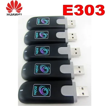 Atrakinta Huawei E303 Dongle USB Modemas 3G bevielio ryšio modemas 7,2 mbps wcdma usb modemas