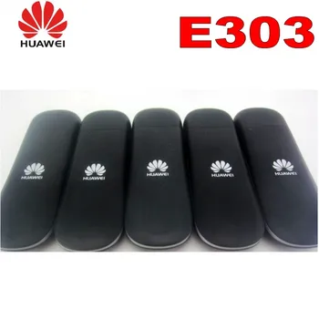 Atrakinta Huawei E303 Dongle USB Modemas 3G bevielio ryšio modemas 7,2 mbps wcdma usb modemas