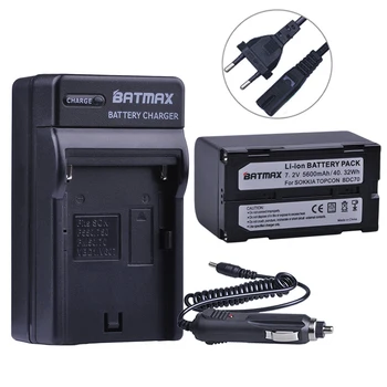 Batmax 1Pc 5600mAh BDC70 Li-ion Baterija+Siena Çkroviklio sokkia CX FX viso stotis topcon PS OS iš viso stotis
