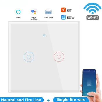 Wifi Sienos Jutikliniu Jungikliu, Nuotolinio Valdymo pultas 1 2 3 Gauja Belaidžio Smart Touch 