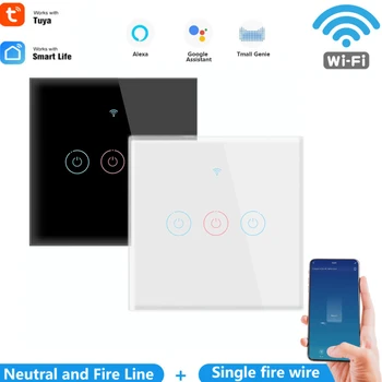 Wifi Sienos Jutikliniu Jungikliu, Nuotolinio Valdymo pultas 1 2 3 Gauja Belaidžio Smart Touch 