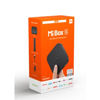 Originalus Pasaulio Xiaomi Mi TV Box S 4K HDR 