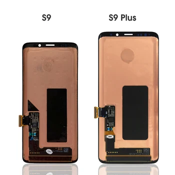S9 Plus Lcd Ekranai Samsung Galaxy S9 G960 LCD Ekranas Jutiklinis Ekranas skaitmeninis keitiklis Dalys Smausng S9 Plus G965 Dislpays