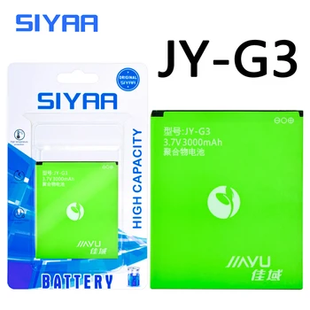 SIYAA Mobiliojo Telefono Baterija JY-G4 JY-S3 JY-G2 JY-JIAYU G3 G4 G4S G4T JYS3 S3 JYG2 G3 Pakeisti Ličio Polimero Batteria