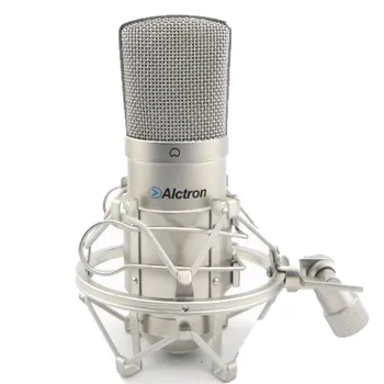 Originalus Alctron MC001 kondensatoriaus mikrofonas, pro įrašų studijoje mikrofonas Su shock mount įrašymas mikrofonas