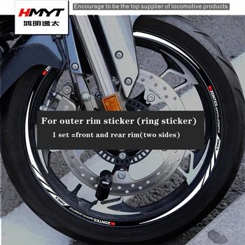Už zontes 310x motociklų aksesuarų rato stebulė lipdukas vandeniui atspindintis ratlankio asmeninį krašto Decal