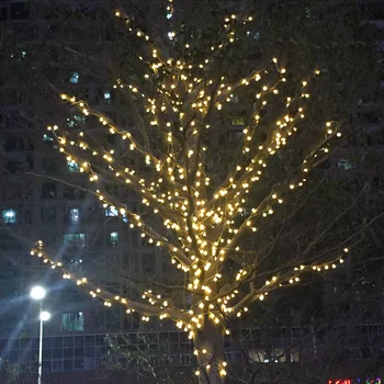 110V, 220V, 10m, 20m 30m 50m Matinis Kamuolys LED String Light Christmas Garland Atostogų Šalis Vestuvių Namų Lauko Vandeniui Dekoras