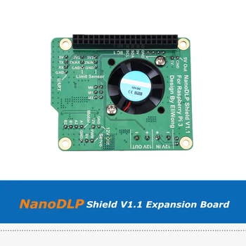 3D Spausdintuvas Dalys NanoDLP Shield V1.1 Plėtros Valdybos Su Drv8825 Vairuotojas Aviečių Pi 3B