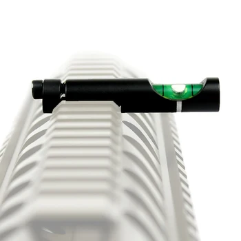 Medžioklės Tiksli Burbulas Lygis 20mm Picatinny Weaver Geležinkelių Suderinta Riflescope taikymo Sritis Mount Snaiperis Oro Šautuvai, Pistoletas Priedai