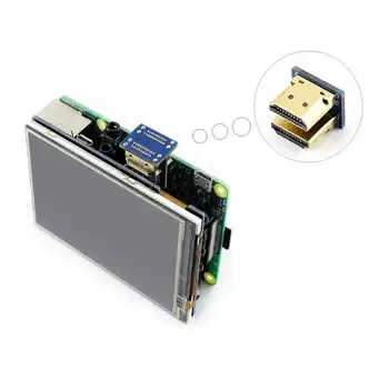 Aviečių Pi 3.5 colių HDMI LCD touchscreen 3.5 colių ekranas 60 fps 1920*1080 (IPS