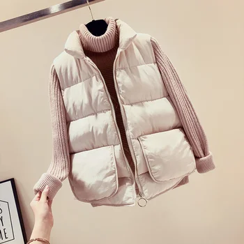 Pigūs didmeninė 2019 nauja rudens žiemos Karšto pardavimo moterų mados atsitiktinis moterų gražus, šilta Liemenė Viršutiniai drabužiai BP323